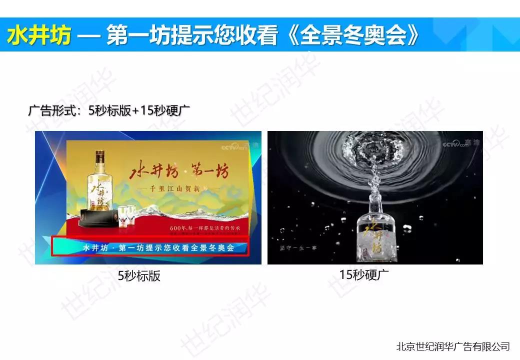 平昌冬奥会CCTV-5广告盘点
